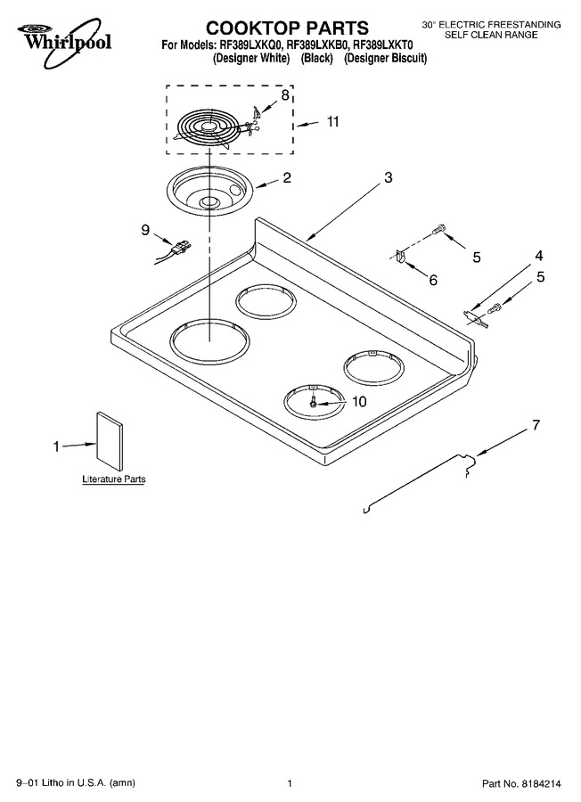 Diagram for RF389LXKT0