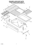 Diagram for 05 - Drawer And Broiler, Optional