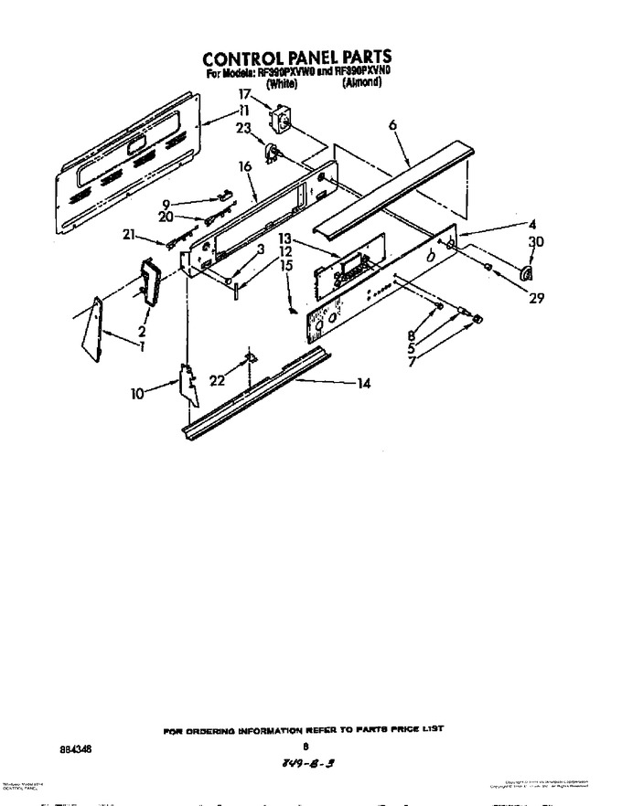 Diagram for RF390PXVW0