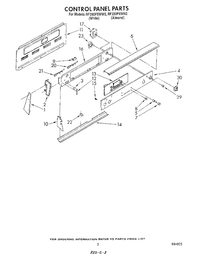 Diagram for RF390PXWW0