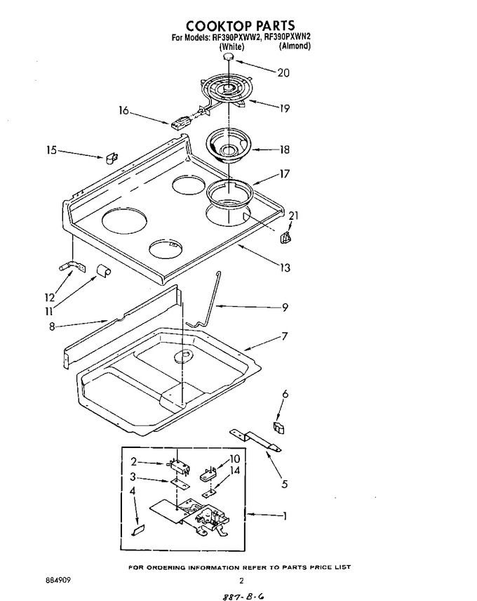 Diagram for RF390PXWW2