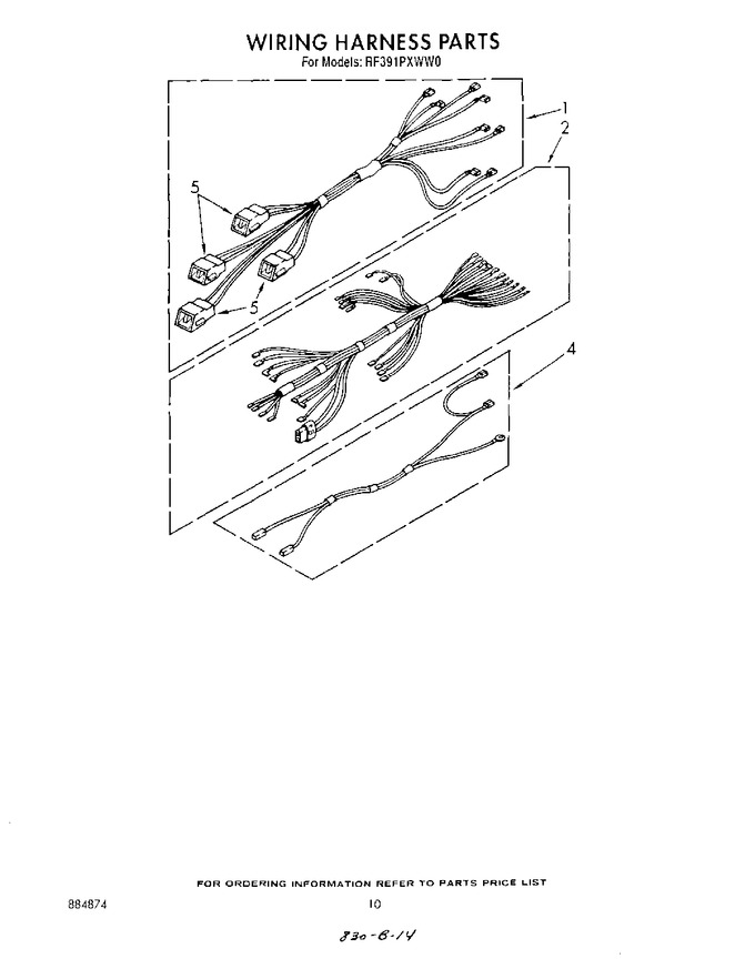 Diagram for RF391PXWW0