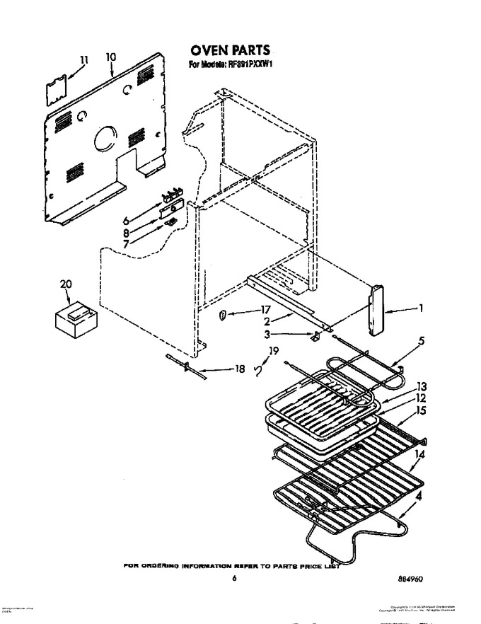 Diagram for RF391PXXW1