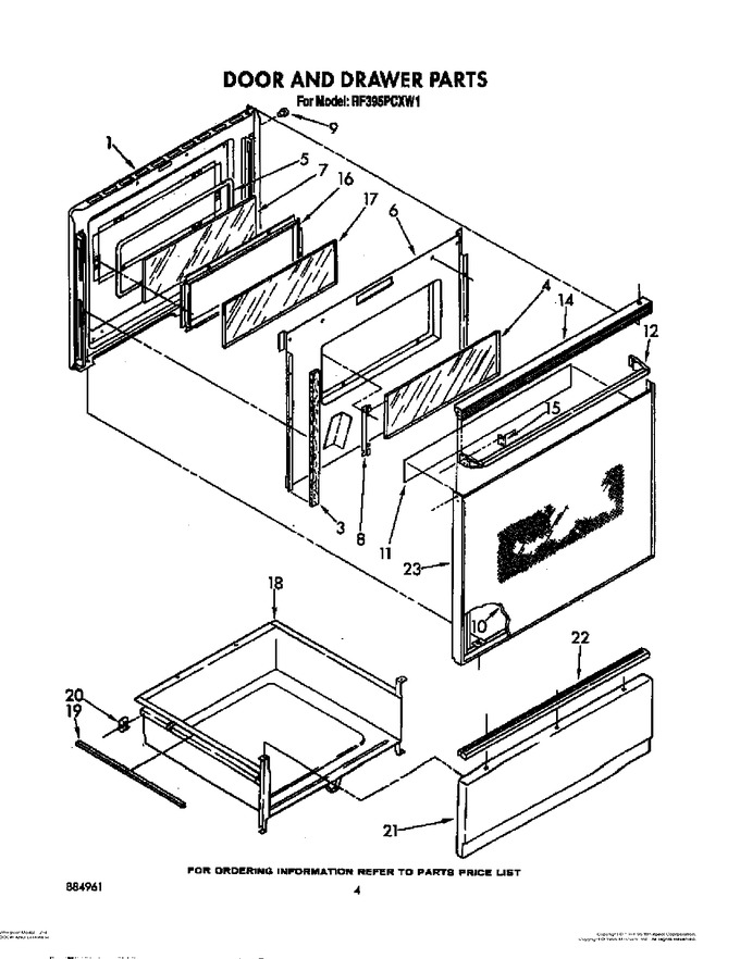Diagram for RF395PCXW1
