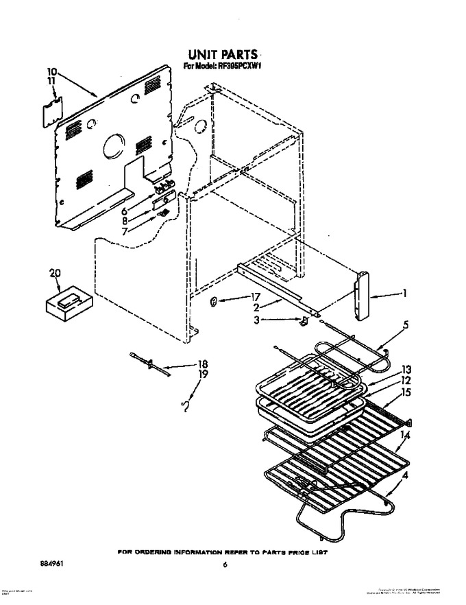 Diagram for RF395PCXW1