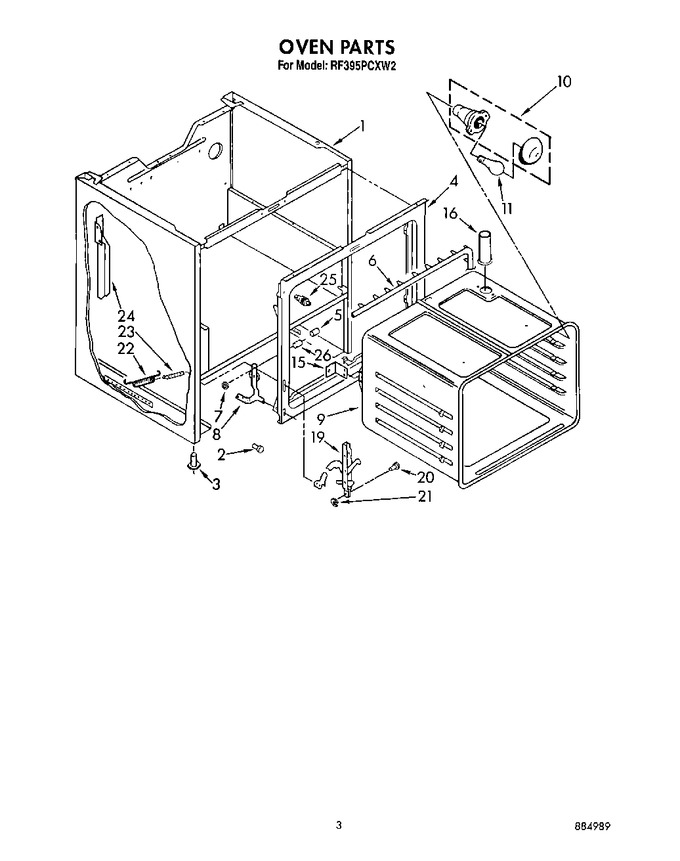 Diagram for RF395PCXW2