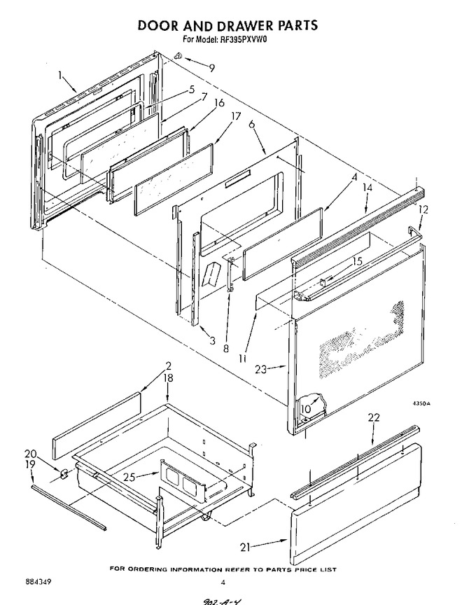 Diagram for RF395PXVW0