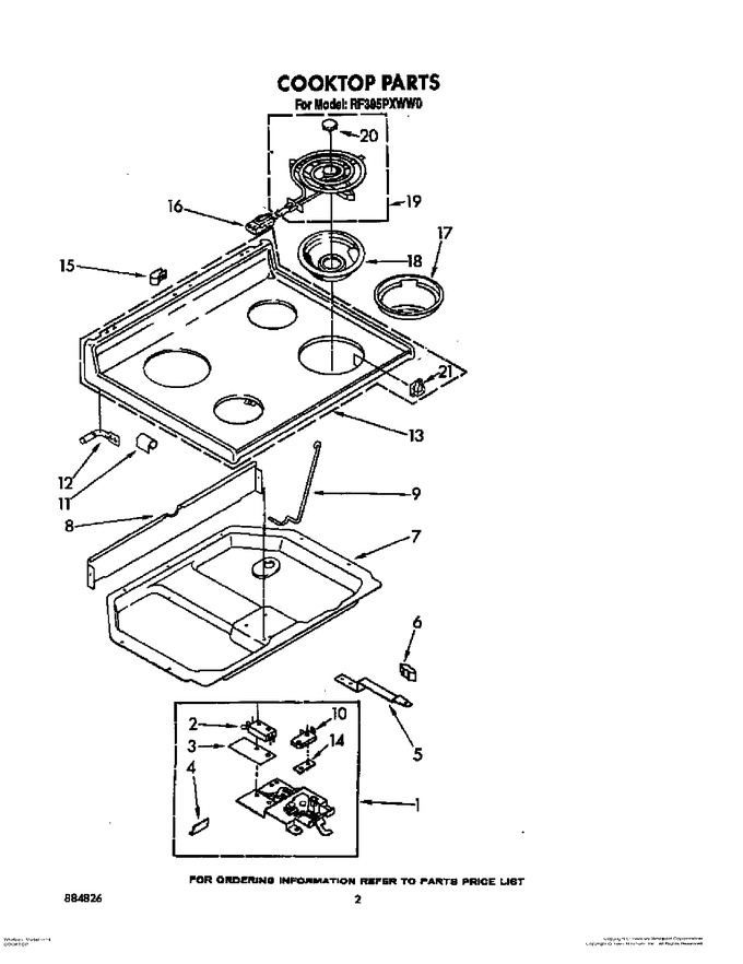 Diagram for RF395PXWW0
