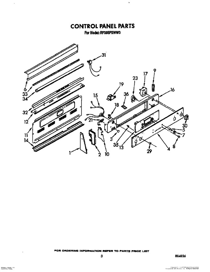 Diagram for RF395PXWW0