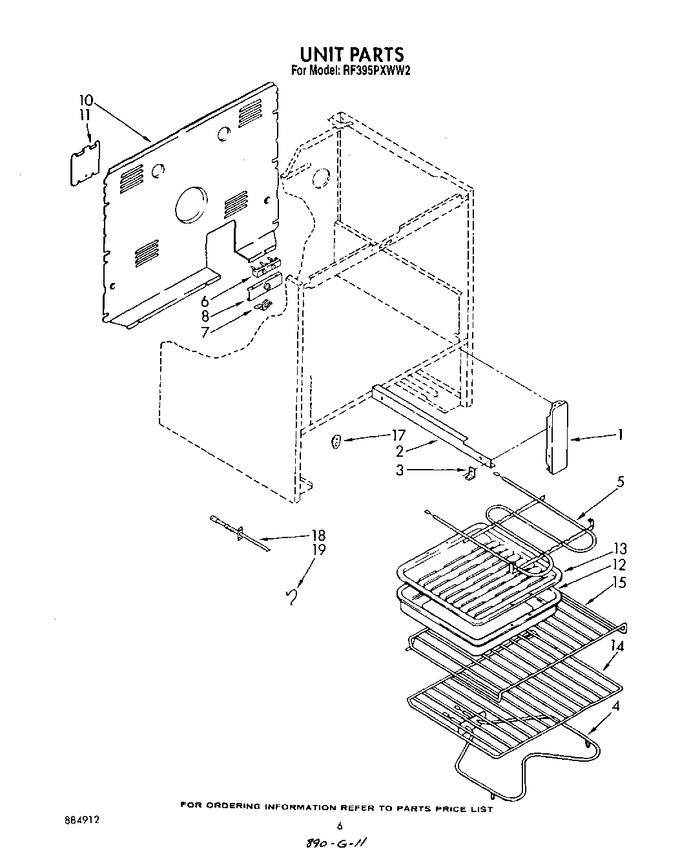 Diagram for RF395PXWN2