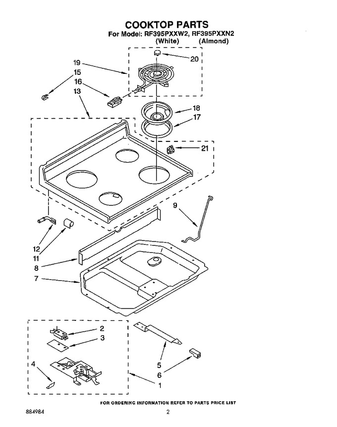 Diagram for RF395PXXW2