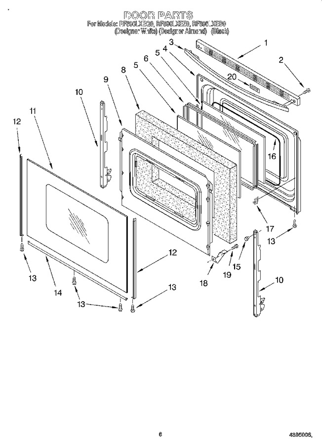 Diagram for RF396LXEZ0