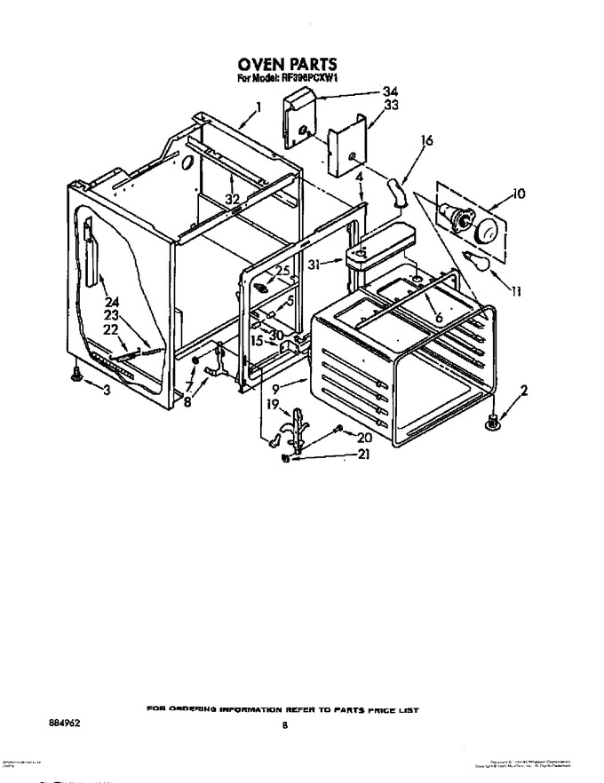 Diagram for RF396PCXW1