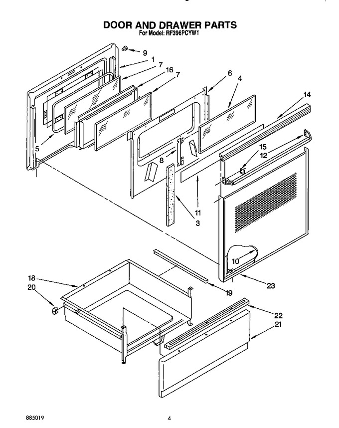 Diagram for RF396PCYN1