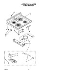 Diagram for 02 - Cooktop