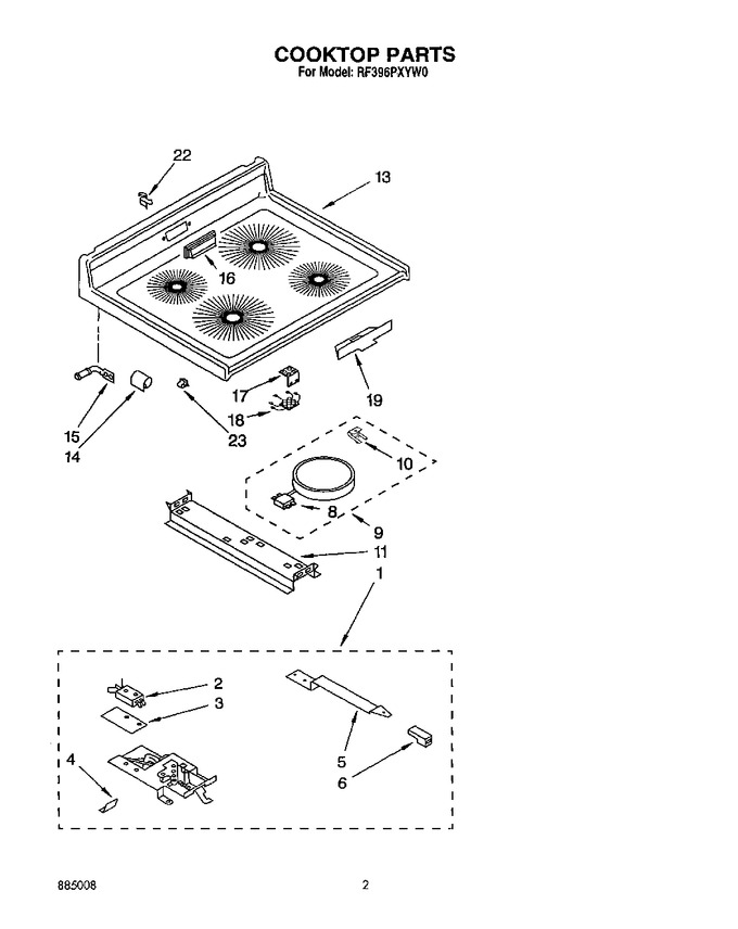 Diagram for RF396PXYN0