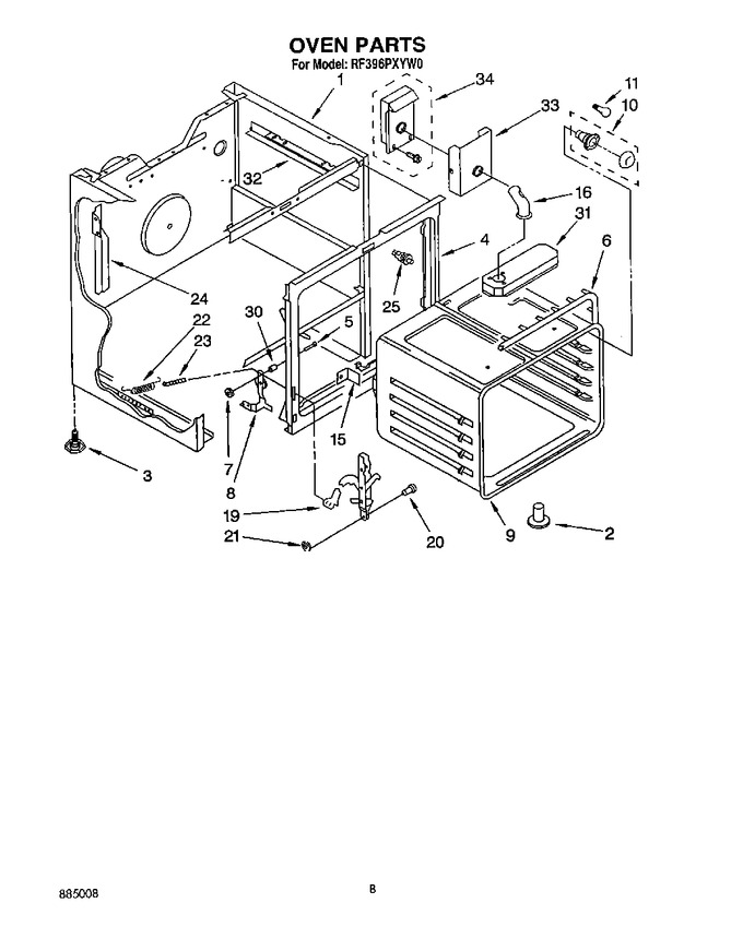 Diagram for RF396PXYN0
