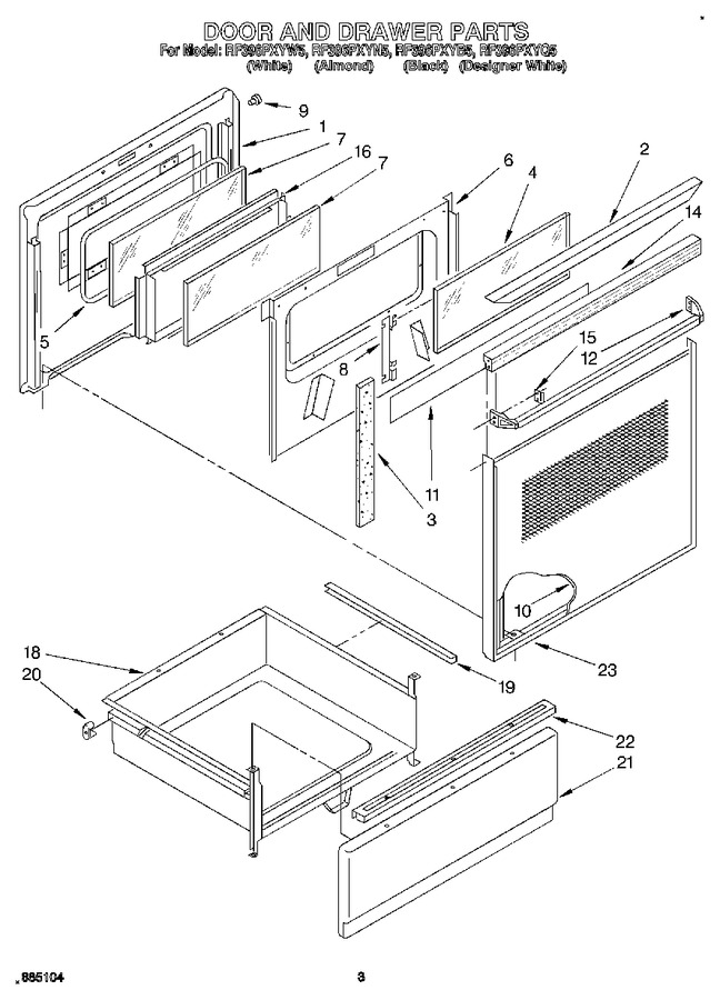 Diagram for RF396PXYN5