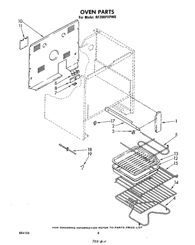 Diagram for RF398PXPW0
