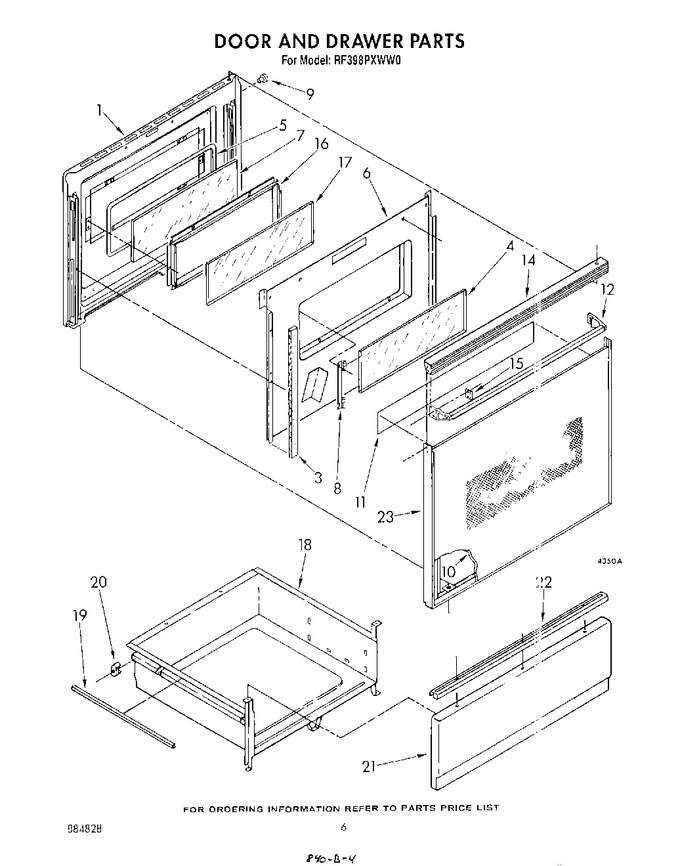 Diagram for RF398PXWW0