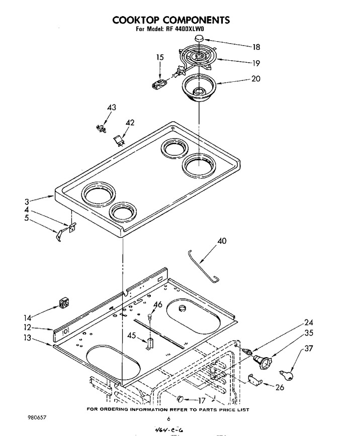 Diagram for RF4400XLW0