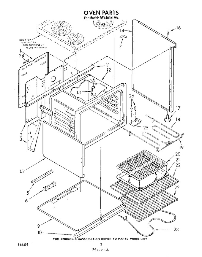 Diagram for RF4400XLW4