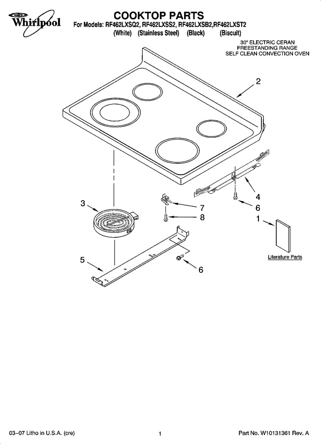 Diagram for RF462LXST2