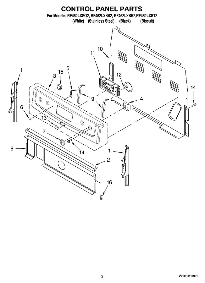 Diagram for RF462LXSS2