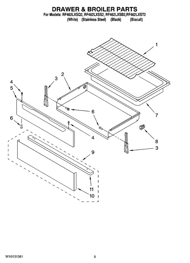 Diagram for RF462LXST2