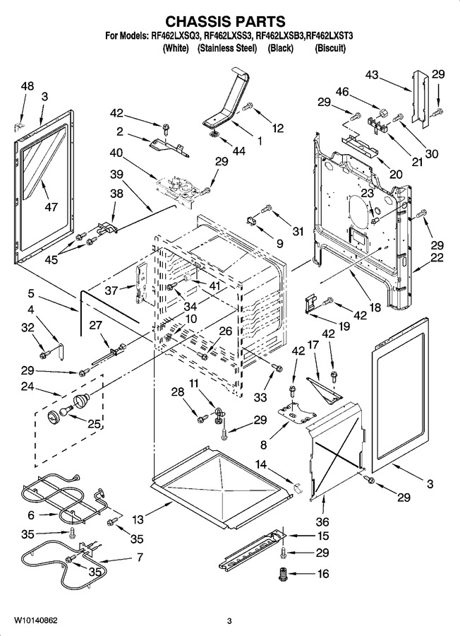 Diagram for RF462LXSQ3