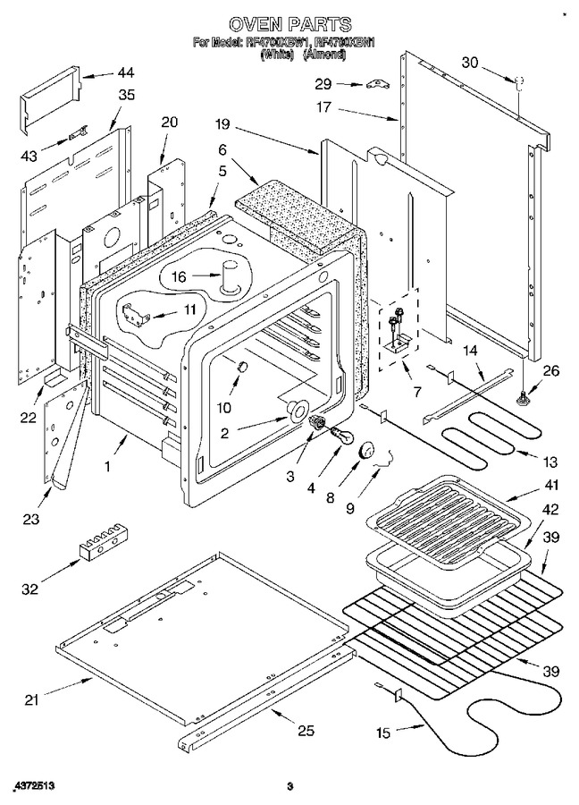 Diagram for RF4700XBN1