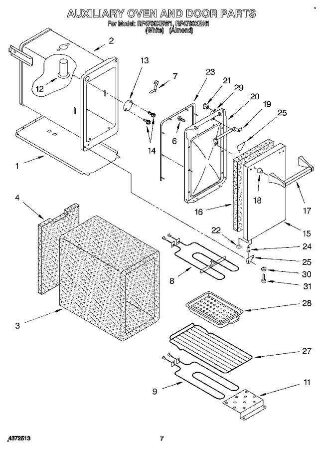 Diagram for RF4700XBN1