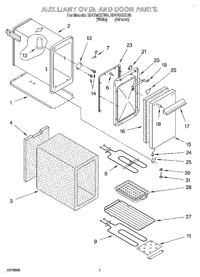 Diagram for RF4700XEN0