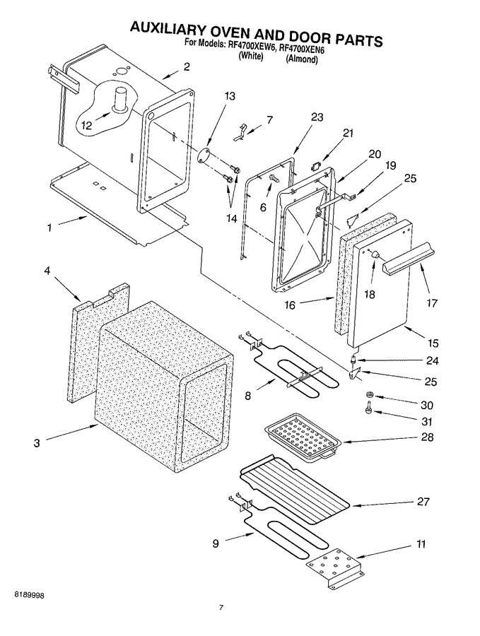 Diagram for RF4700XEW6