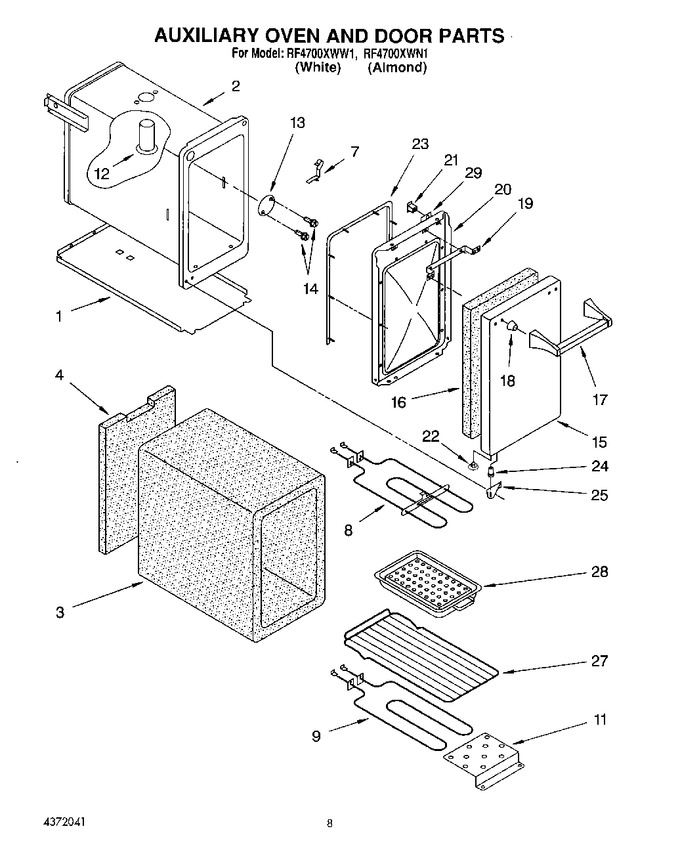 Diagram for RF4700XWW1