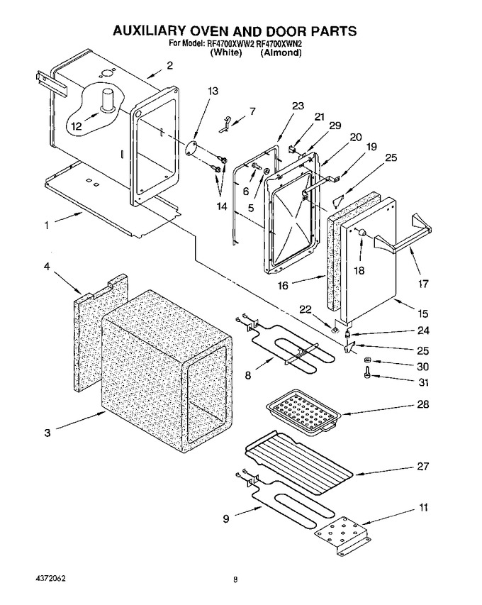 Diagram for RF4700XWN2