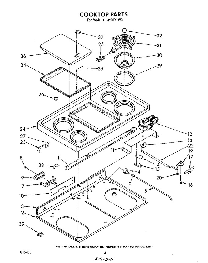 Diagram for RF4900XLW3