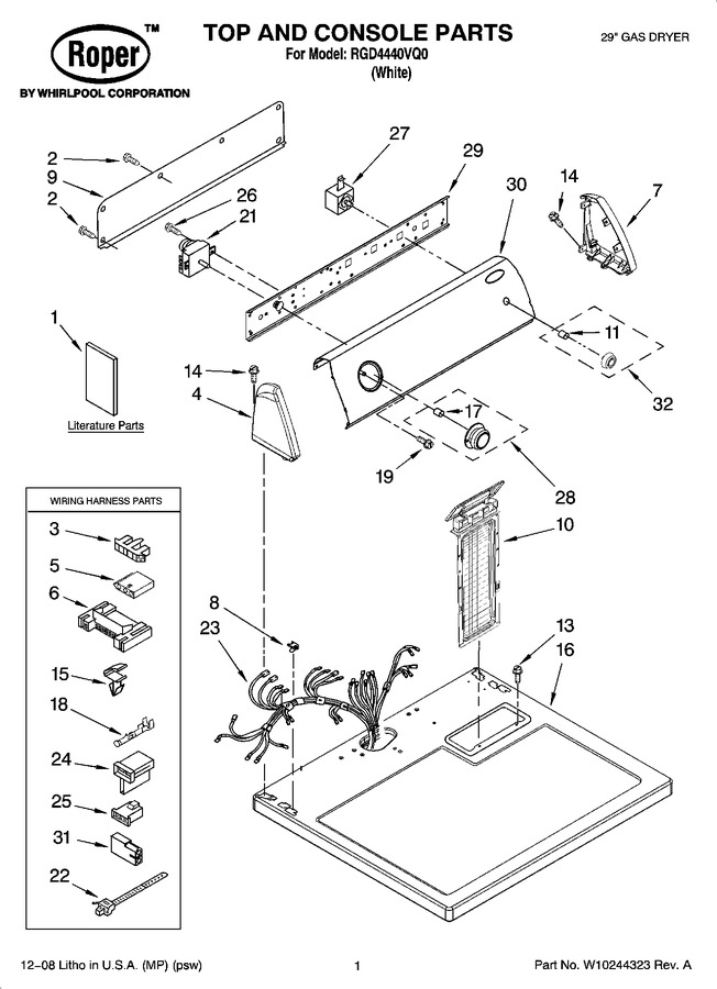 Diagram for RGD4440VQ0