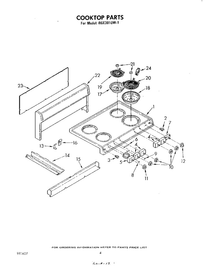 Diagram for RGE3010W1