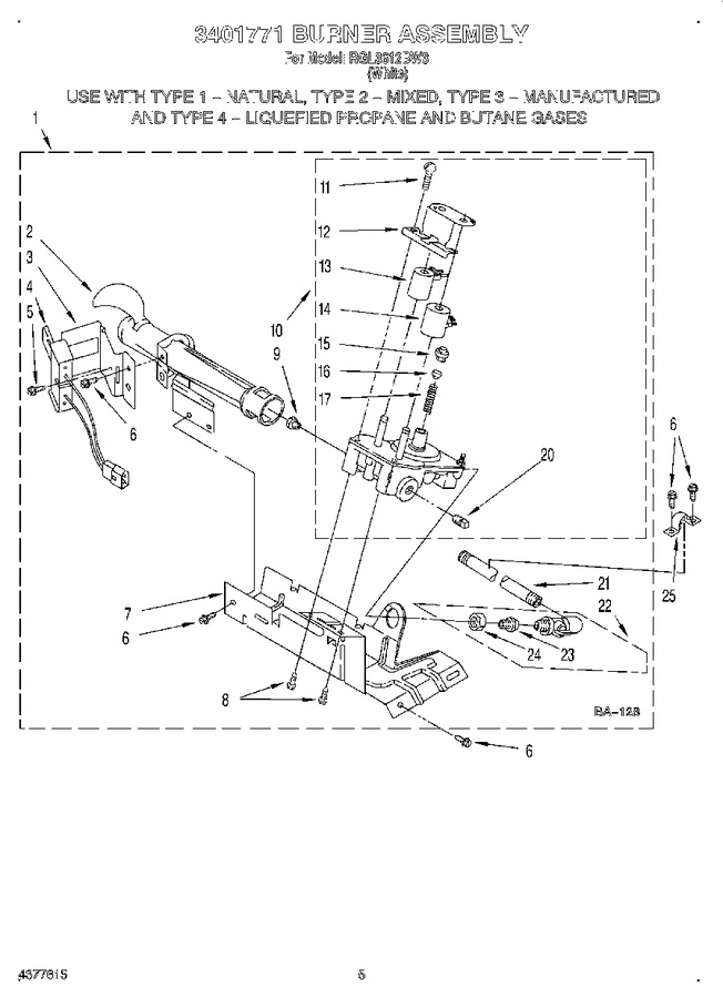 Diagram for RGL3612BW3