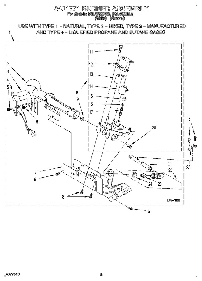 Diagram for RGL4622DW0