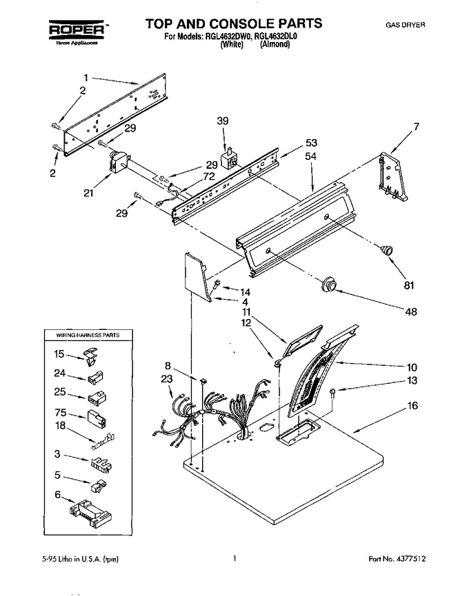 Diagram for RGL4632DW0