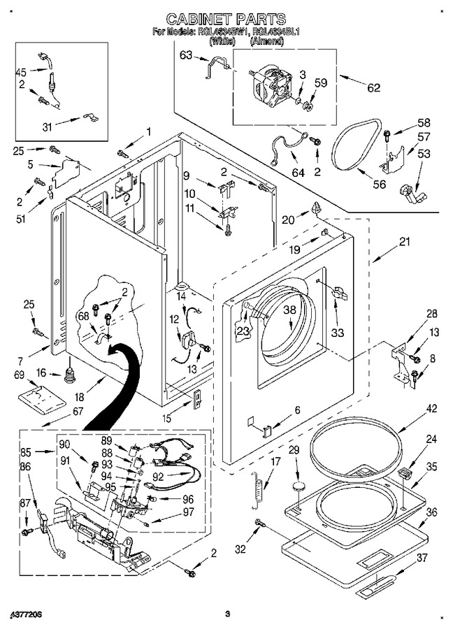 Diagram for RGL4634BW1