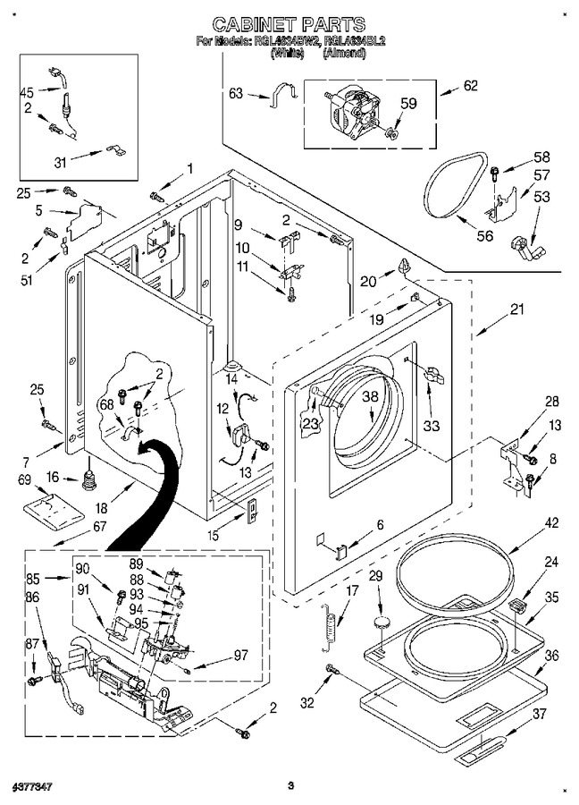 Diagram for RGL4634BL2