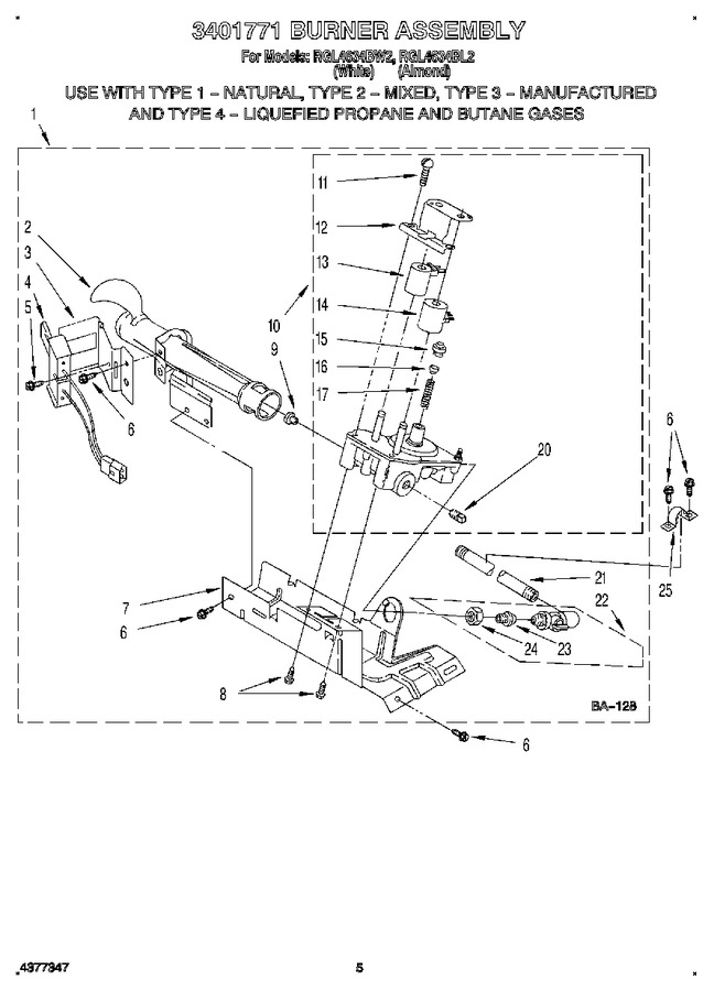 Diagram for RGL4634BW2