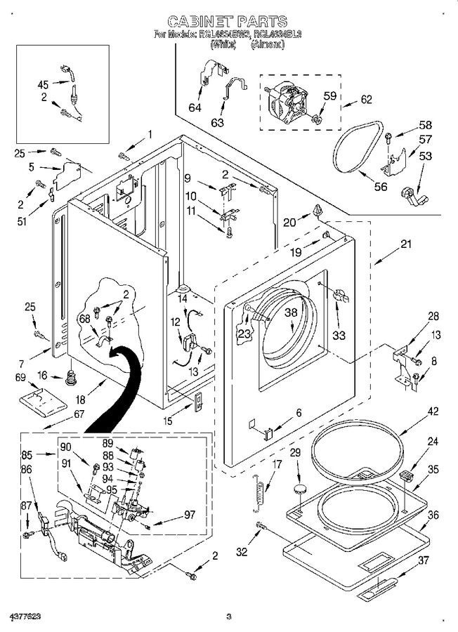 Diagram for RGL4634BW3