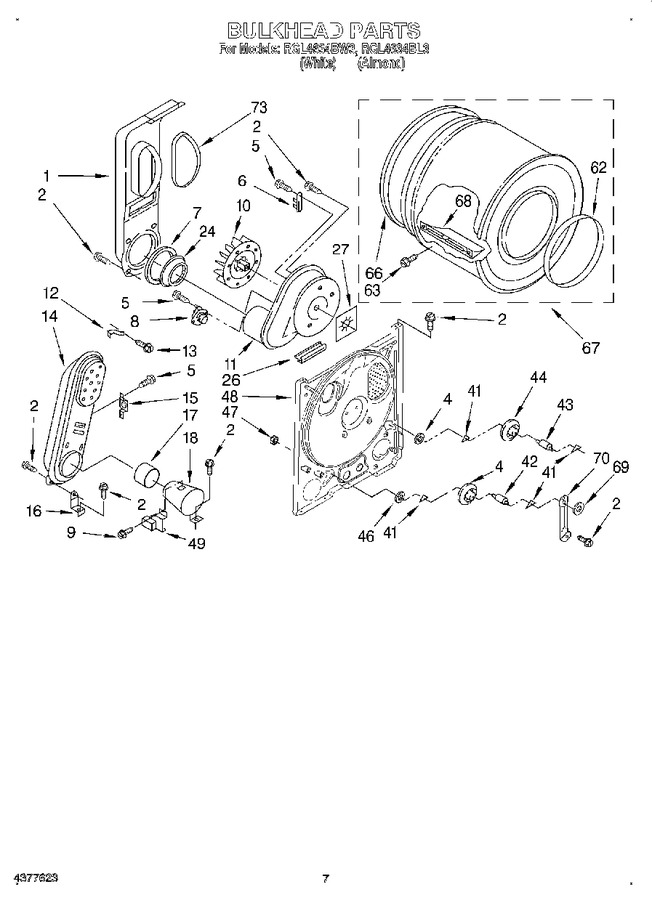 Diagram for RGL4634BW3