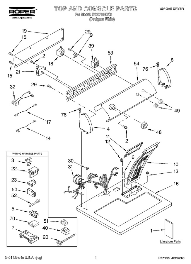 Diagram for RGS7646KQ1