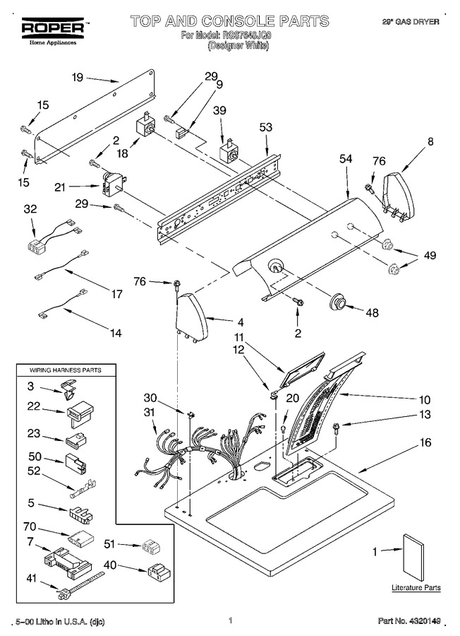 Diagram for RGS7648JQ0