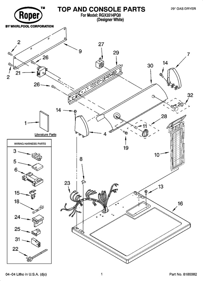 Diagram for RGX3514PQ0